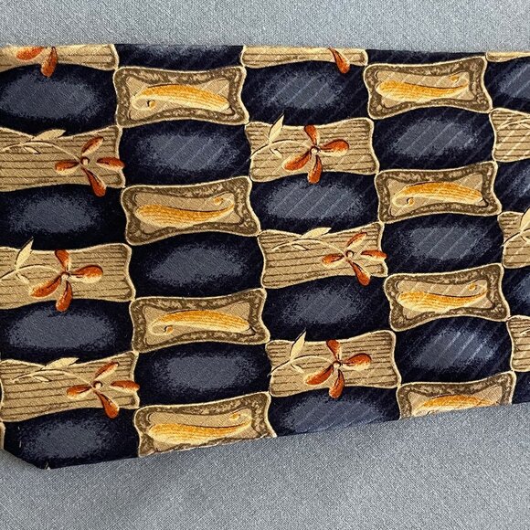 Robert Talbott Omaggio 100% Silk Hand Sewn In Italy Tie - Picture 6 of 10